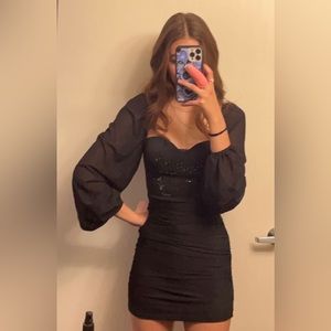 cute black dress
